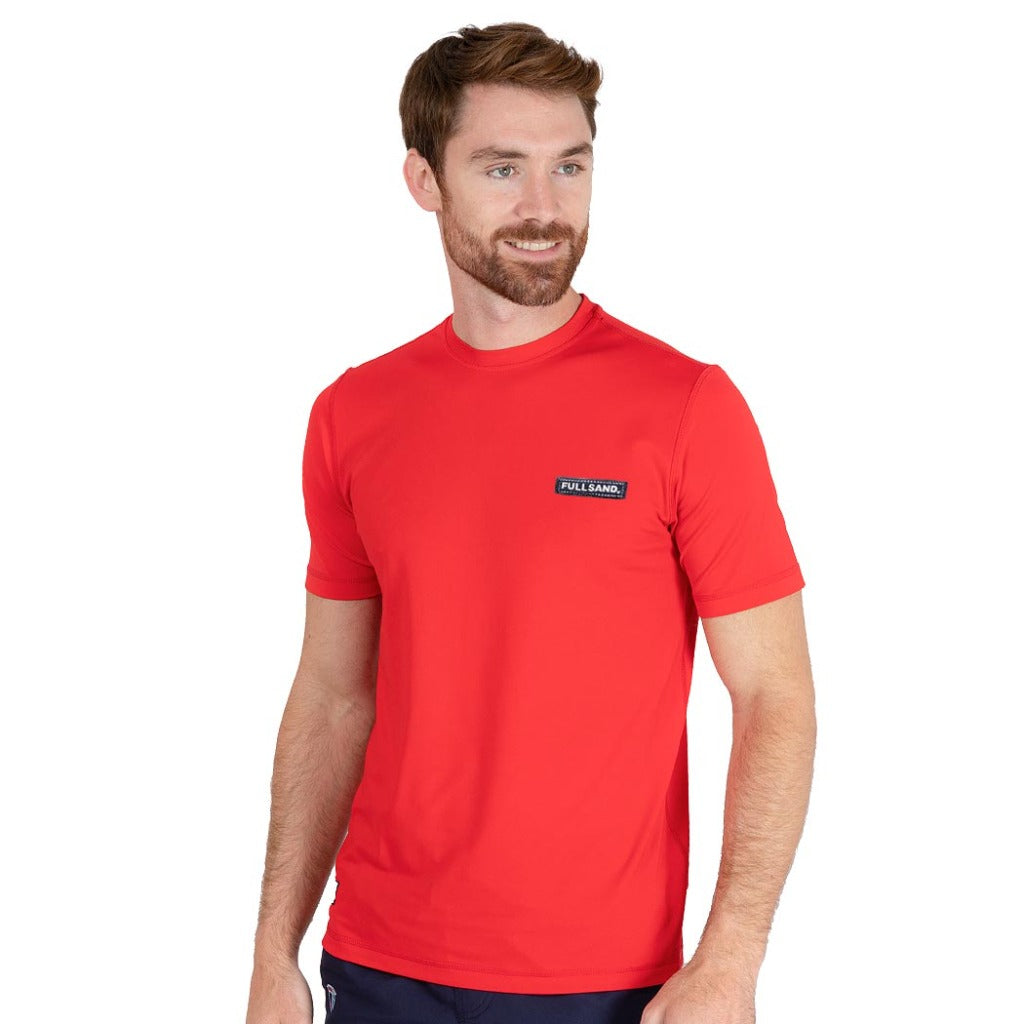 FULLSAND Playera T Shirt Hombre Con Protección Solar Certificada.