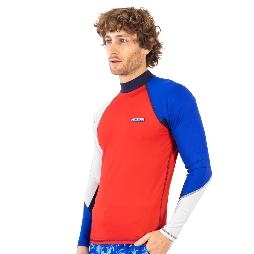 Playera para Natacion Hombre Proteccion UV Fullsand Tienda Online