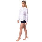 blusa manga lagar mujer con protección solar UPF50+ ropa outdoor para dama para senderismo blusa dama fullsand