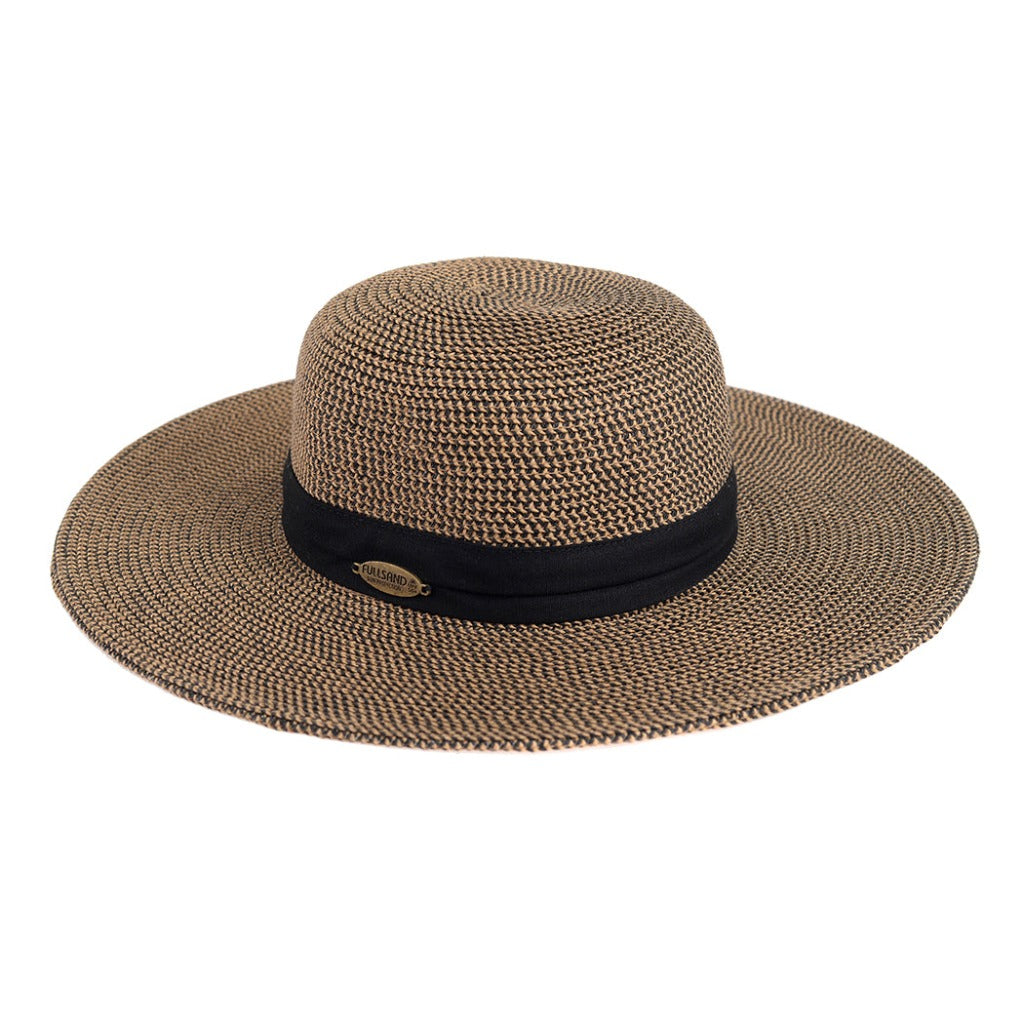 sombrero para mujer huatulco con filtro solar tecnologia UPF50+ ideal para paseos viajes o en la playa sombrero dama huatulco uv para la playa fullsand